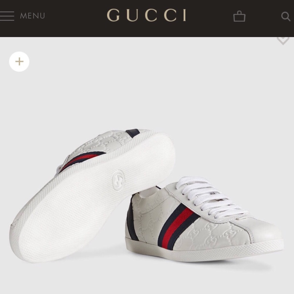 Gucci Guccissima leather sneakers
